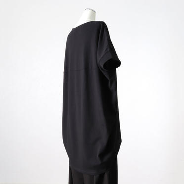 V neck cocoon P/O　BLACK No.6