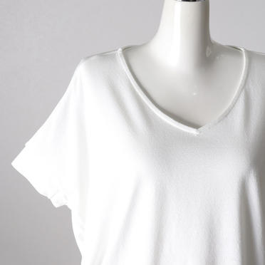 V neck cocoon P/O　OFF WHITE No.7