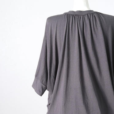 neck gather dolman P/O　C.GRAY No.9