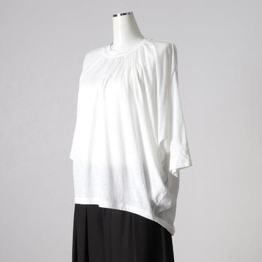 neck gather dolman P/O　OFF WHITE No.2