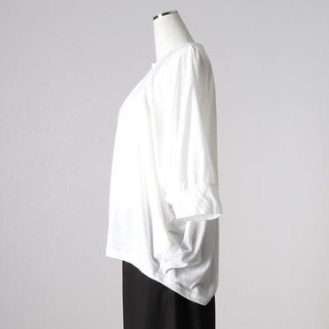 neck gather dolman P/O　OFF WHITE No.3