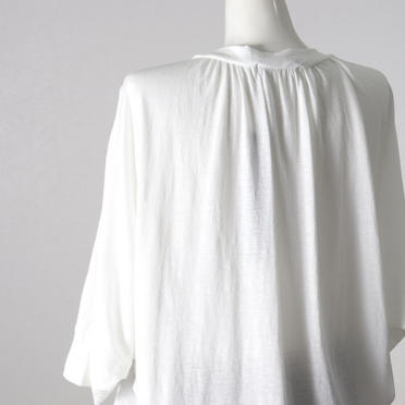 neck gather dolman P/O　OFF WHITE No.8