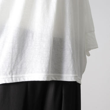 neck gather dolman P/O　OFF WHITE No.10