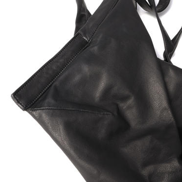 SMALL LEATHER SACOCHE BAG　BLACK No.6