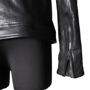 LEATHER JACKET　BLACK No.13