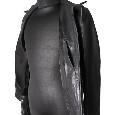 LEATHER JACKET　BLACK No.15