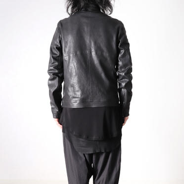 LEATHER JACKET　BLACK No.19
