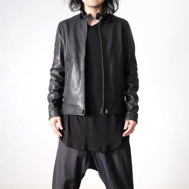LEATHER JACKET　BLACK No.21