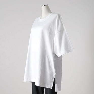 MIDIUMISOLID LOGO PRINT T-SHIRTS　WHITE(Trust) No.3