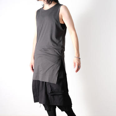 Long Tank Top　GREY No.18