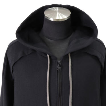 Sweat Over Size Hoodie　BLACK No.7