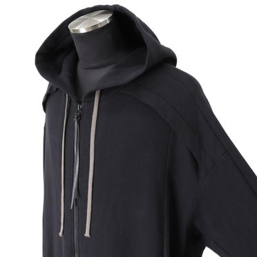 Sweat Over Size Hoodie　BLACK No.8