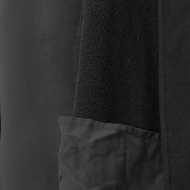 Sweat Over Size Hoodie　BLACK No.12