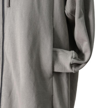 Sweat Over Size Hoodie　L.GREY No.9