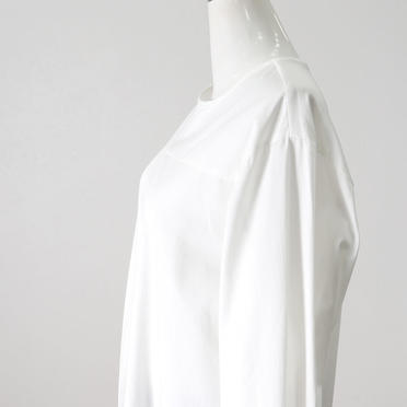 asymmetry tuck shirt tunic　OFF WHITE No.9