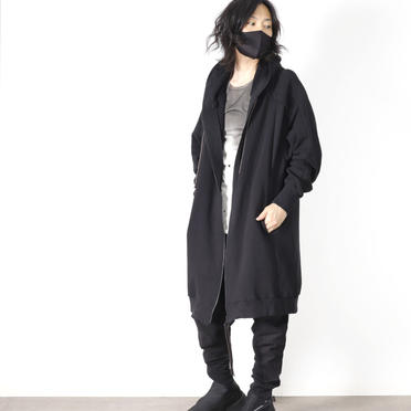 Sweat Over Size Hoodie　BLACK No.22