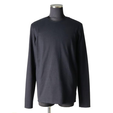 20-21FW sumire pullover ver.round neck　BLACK No.1