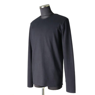 20-21FW sumire pullover ver.round neck　BLACK No.2