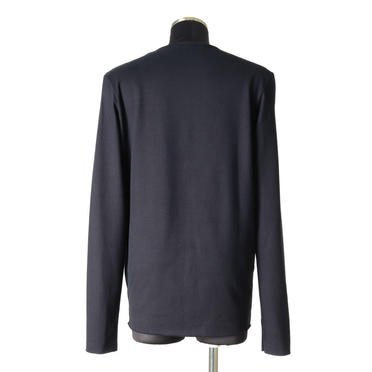20-21FW sumire pullover ver.round neck　BLACK No.5