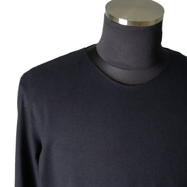 20-21FW sumire pullover ver.round neck　BLACK No.7