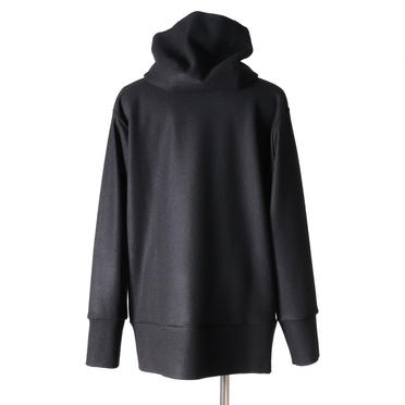 20-21FW sarusuberi hoodie　BLACK No.6