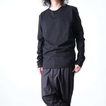 20-21FW sumire pullover ver.round neck　BLACK No.19