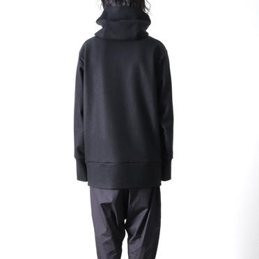 20-21FW sarusuberi hoodie　BLACK No.17