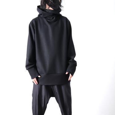 20-21FW sarusuberi hoodie　BLACK No.19