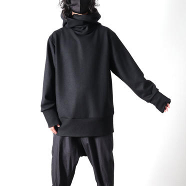 20-21FW sarusuberi hoodie　BLACK No.20