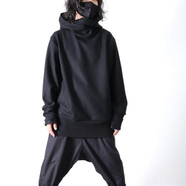 20-21FW sarusuberi hoodie　BLACK No.23