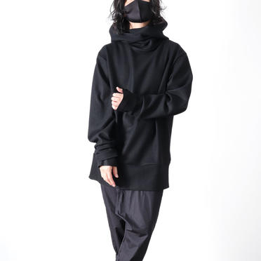 20-21FW sarusuberi hoodie　BLACK No.24