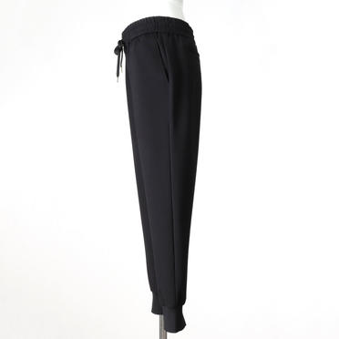 hem rib easy pants　BLACK No.3