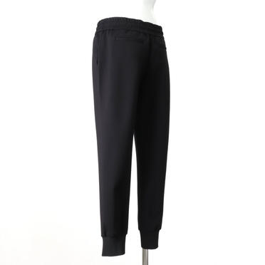 hem rib easy pants　BLACK No.4