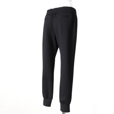 hem rib easy pants　BLACK No.6