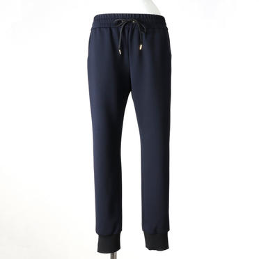 hem rib easy pants　NAVY No.1