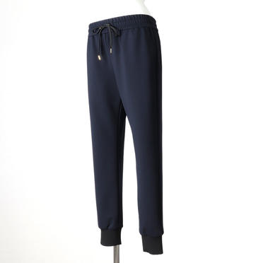 hem rib easy pants　NAVY No.2