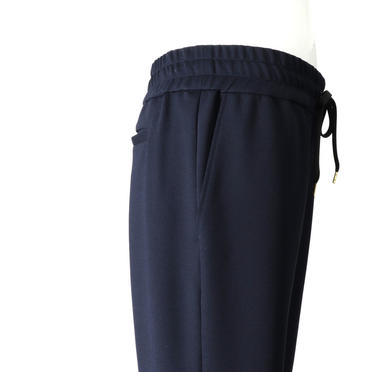 hem rib easy pants　NAVY No.8