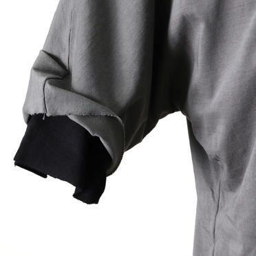 DOUBLE DOLMAN H/S　SMORK GRAY No.10