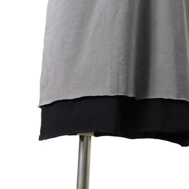 DOUBLE DOLMAN H/S　SMORK GRAY No.11