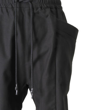 JODHPUR WIDE PANTS　BLACK No.8