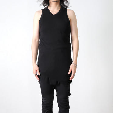 LOOP TANK TOP　BLACK No.13