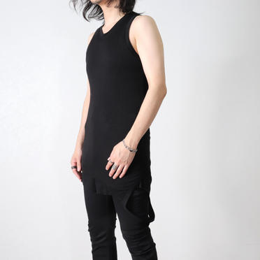 LOOP TANK TOP　BLACK No.14