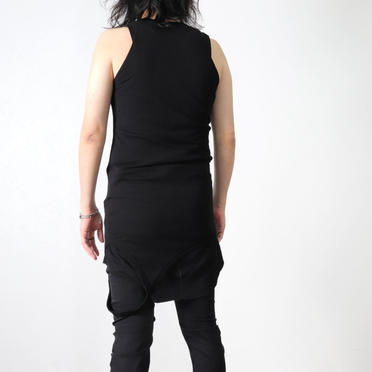 LOOP TANK TOP　BLACK No.16