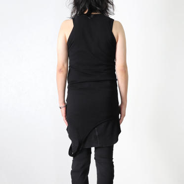 LOOP TANK TOP　BLACK No.17