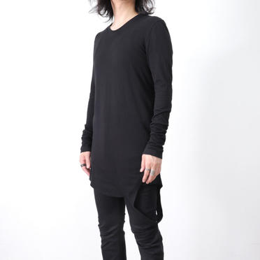 LOOP LS T-SHIRT　BLACK No.14