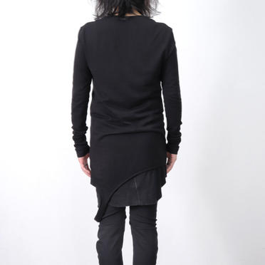 LOOP LS T-SHIRT　BLACK No.16