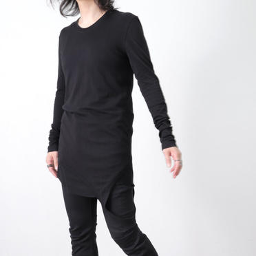 LOOP LS T-SHIRT　BLACK No.18