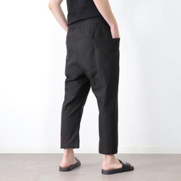 JODHPUR WIDE PANTS　BLACK No.16