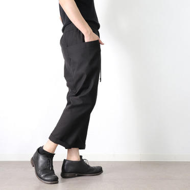 JODHPUR WIDE PANTS　BLACK No.18