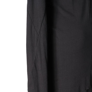 Double Layered Long Top　BLACK No.10